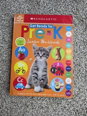 Scholastic Get Ready for Pre-K Jumbo Workbook